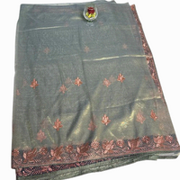 Sage Green Designer Saree