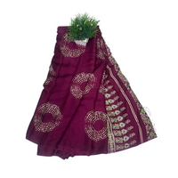 Navy blue fancy saree