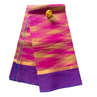 Zig Zag Kattari Design Patola saree