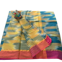Zig Zag Kattari Design Patola saree