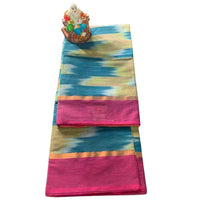 Zig Zag Kattari Design Patola saree