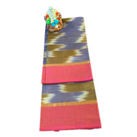 Zig Zag Kattari Design Patola saree