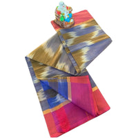 Zig Zag Kattari Design Patola saree