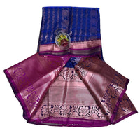 Neelambari Valli Imitation Weave Pattu Saree