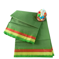 Megha Gulabi Zig-zag Saree