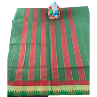 Megha Gulabi Zig-zag Saree