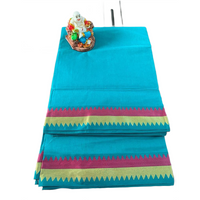 Megha Gulabi Zig-zag Saree