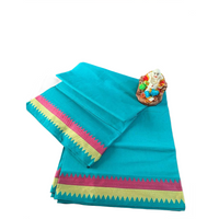 Megha Gulabi Zig-zag Saree