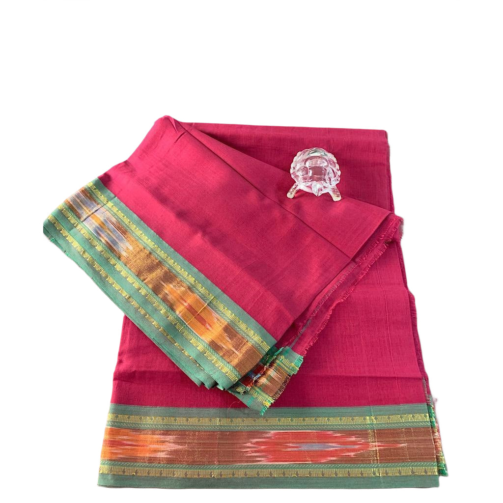 Rangoli Pushpa Weave Saree