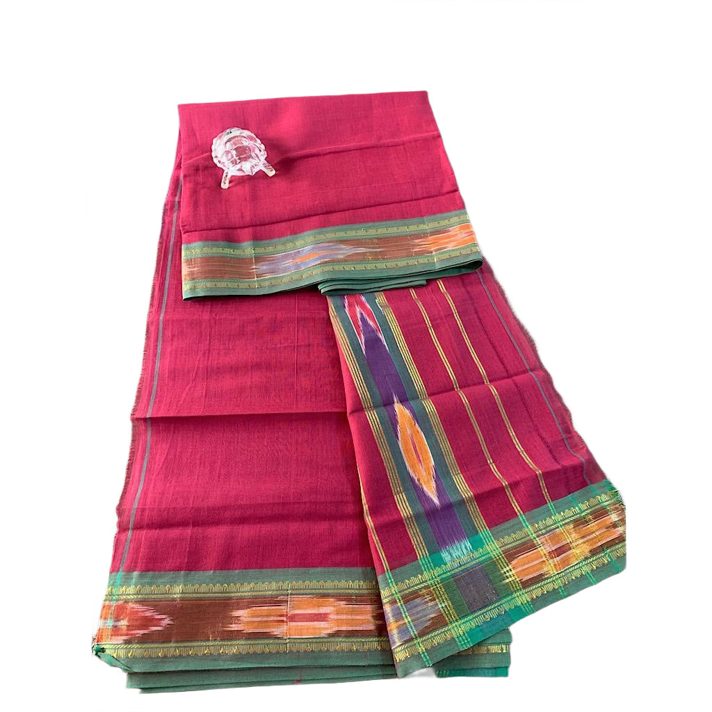Rangoli Pushpa Weave Saree