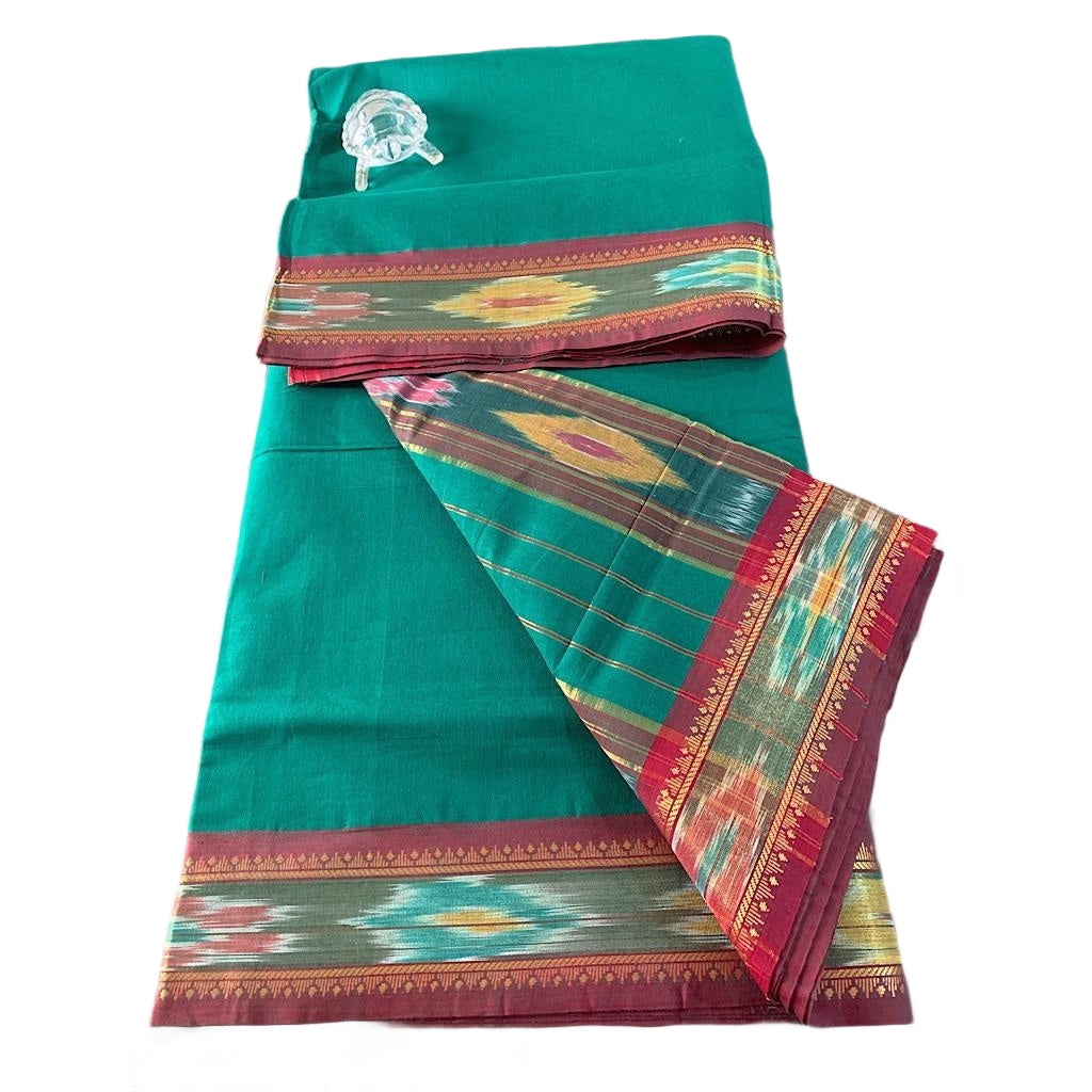 Rangoli Pushpa Weave Saree