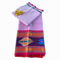 Ikat Border Grace Saree