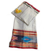 Ikat Border Grace Saree