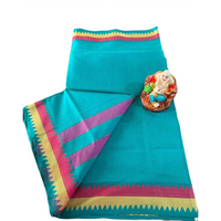 Megha Gulabi Zig-zag Saree