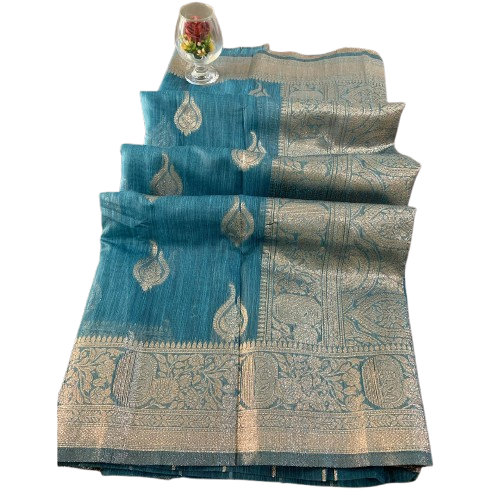 Blue Varnika Buttta Saree.