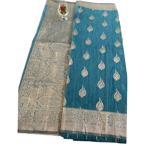 Blue Varnika Buttta Saree.