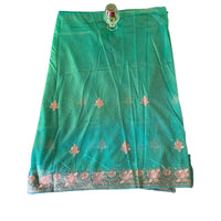 Vintage Rust Tie-Dye Pure Chiffon