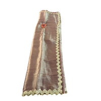 Chandrika Mocha Lace Saree