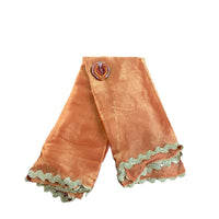 Peach Aura Lace Saree.