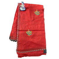 Hand-Embroidered Chiffon
