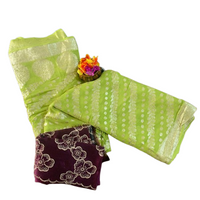 Zari Butta Georgette Saree