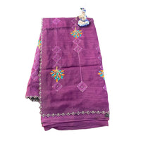 Hand-Embroidered Chiffon