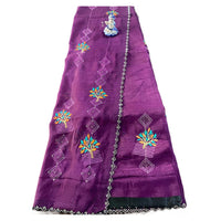 Hand-Embroidered Chiffon