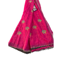 Hand-Embroidered Chiffon