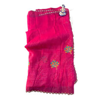 Hand-Embroidered Chiffon