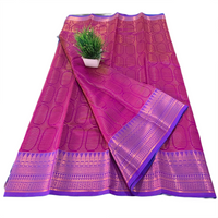 Sungudi Fancy Pattu Silk Saree
