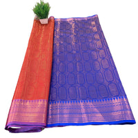 Sungudi Fancy Pattu Silk Saree