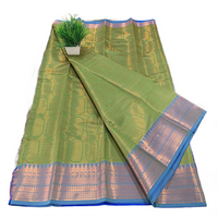 Sungudi Fancy Pattu Silk Saree