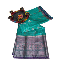 Kanjivaram semi pattu Silk Saree