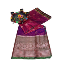 Kanjivaram semi pattu Silk Saree