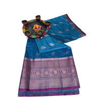 Kanjivaram semi pattu Silk Saree