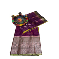 Kanjivaram semi pattu Silk Saree