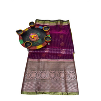 Kanjivaram semi pattu Silk Saree