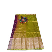 Kanjivaram semi pattu Silk Saree