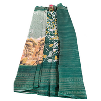 Tussar Organza Tissue Saree