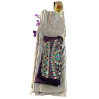 Crushed Tissue Saree