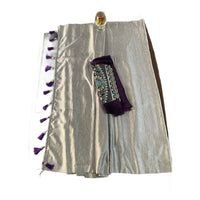 Crushed Tissue Saree
