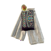 Crushed Tissue Saree