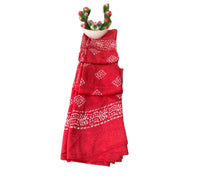 Batik Printed Bandhani Saree