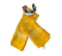Batik Printed Bandhani Saree