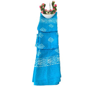Batik Printed Bandhani Saree