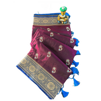 Morpankhi Kadiyal Paithani Saree
