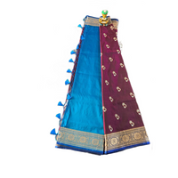 Morpankhi Kadiyal Paithani Saree
