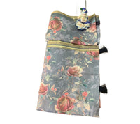 Digital Floral Printed Linen Cotton Saree