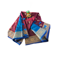 Morpankhi Kadiyal Paithani Saree