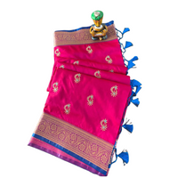 Morpankhi Kadiyal Paithani Saree